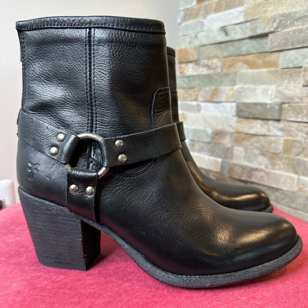 Frye moto bootie